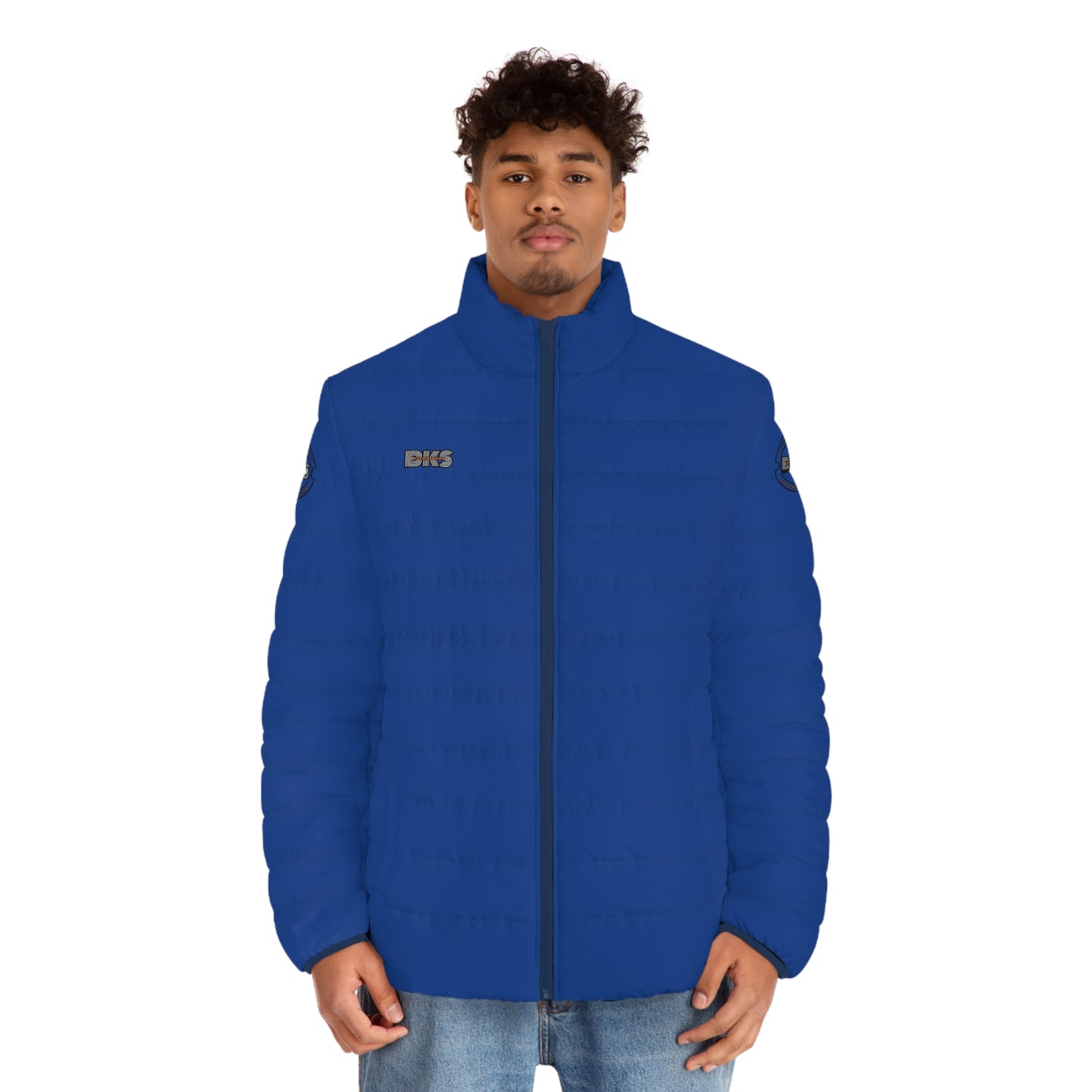 Classic Men's Puffer Jacket BOMB POP blue (PJ 400b)