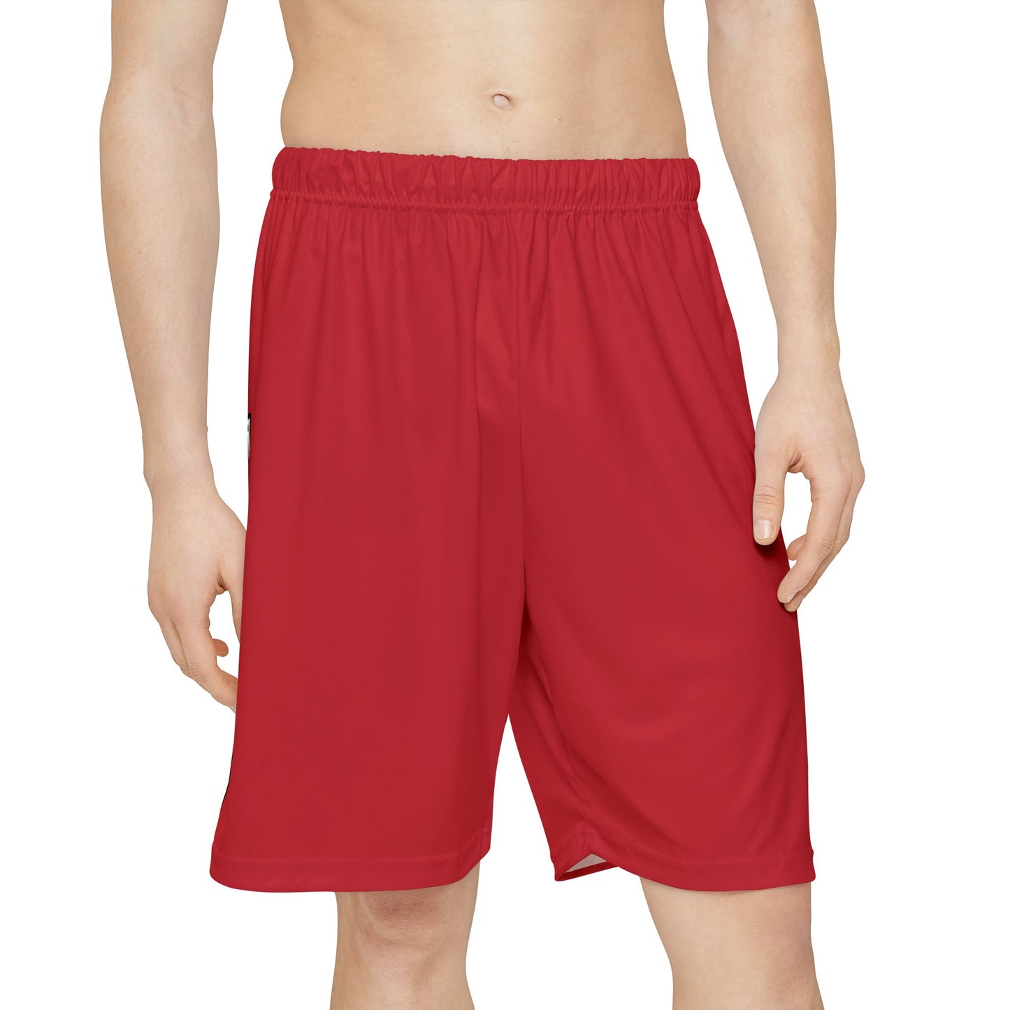 BKS Swirl Men’s Basketball Shorts Red( SH5003)