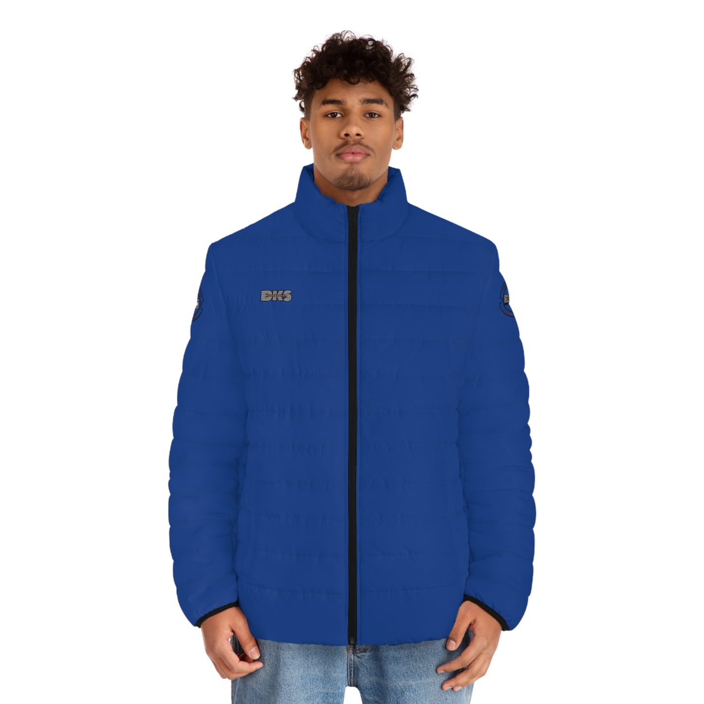 Classic Men's Puffer Jacket BOMB POP blue (PJ 400b)