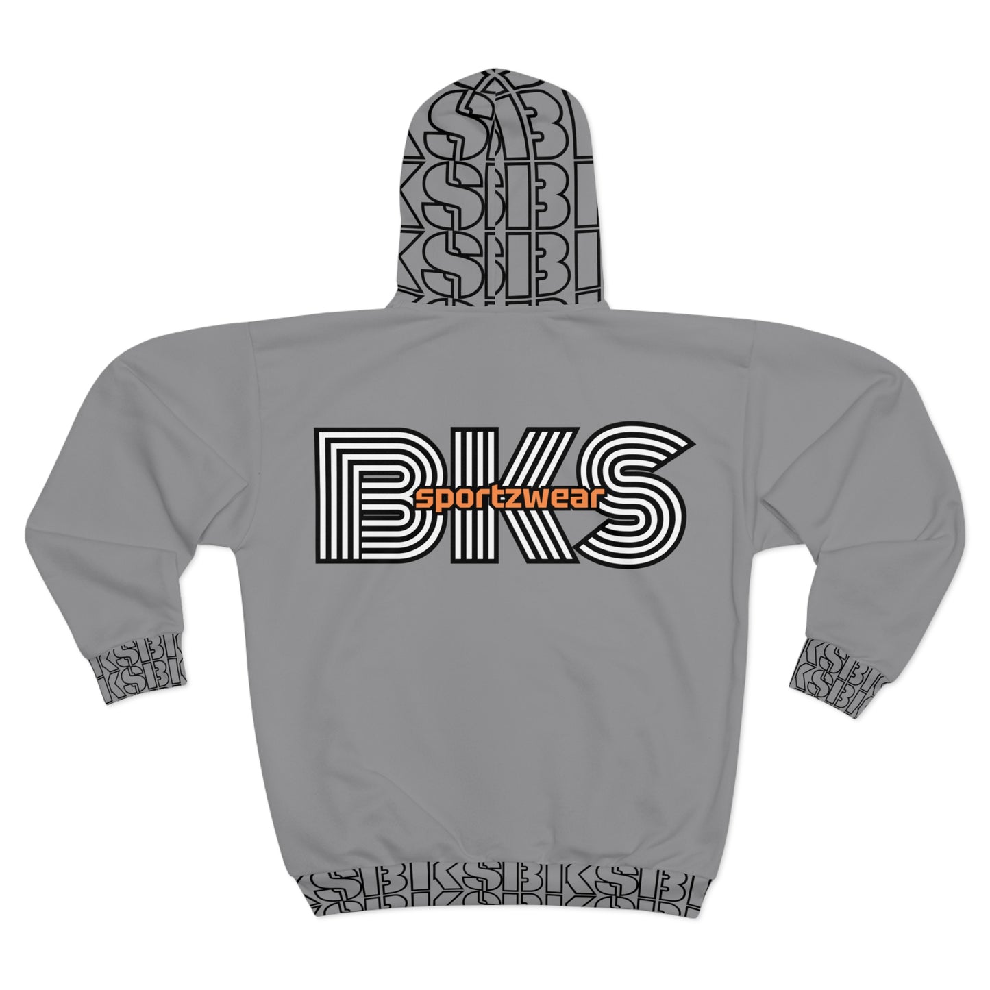 Sportz and Swag Unisex Zip Hoodie grey (HS 4004)