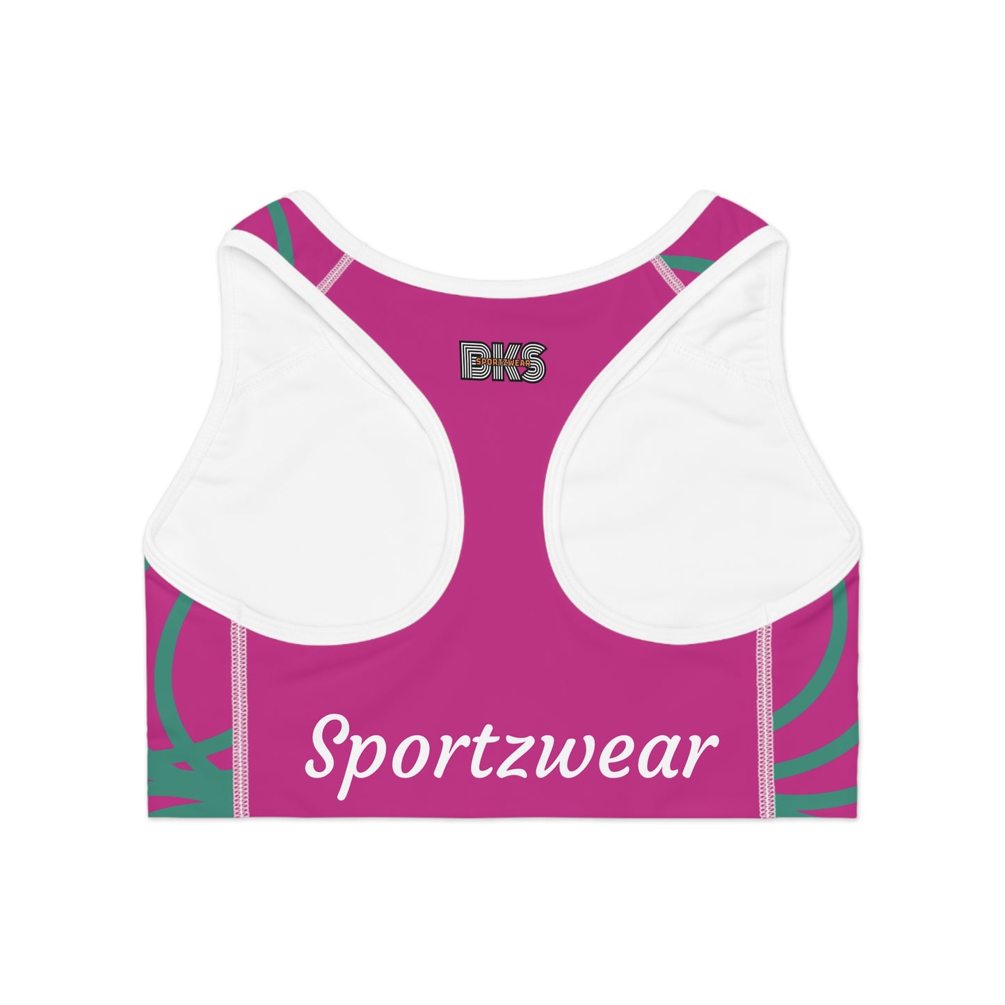 Circle Symetry Sports Bra Hot Pink( SB 5000)