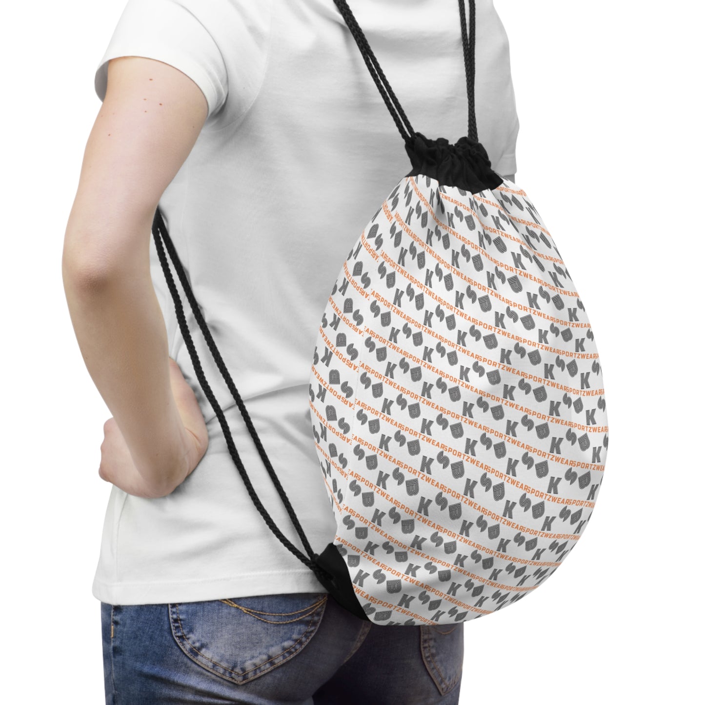 Drawstring Bag white (DB 900)