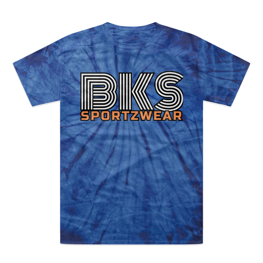 bks swirl sportzwear blk updated for print Tonal Spider Tie-Dye T-Shirt