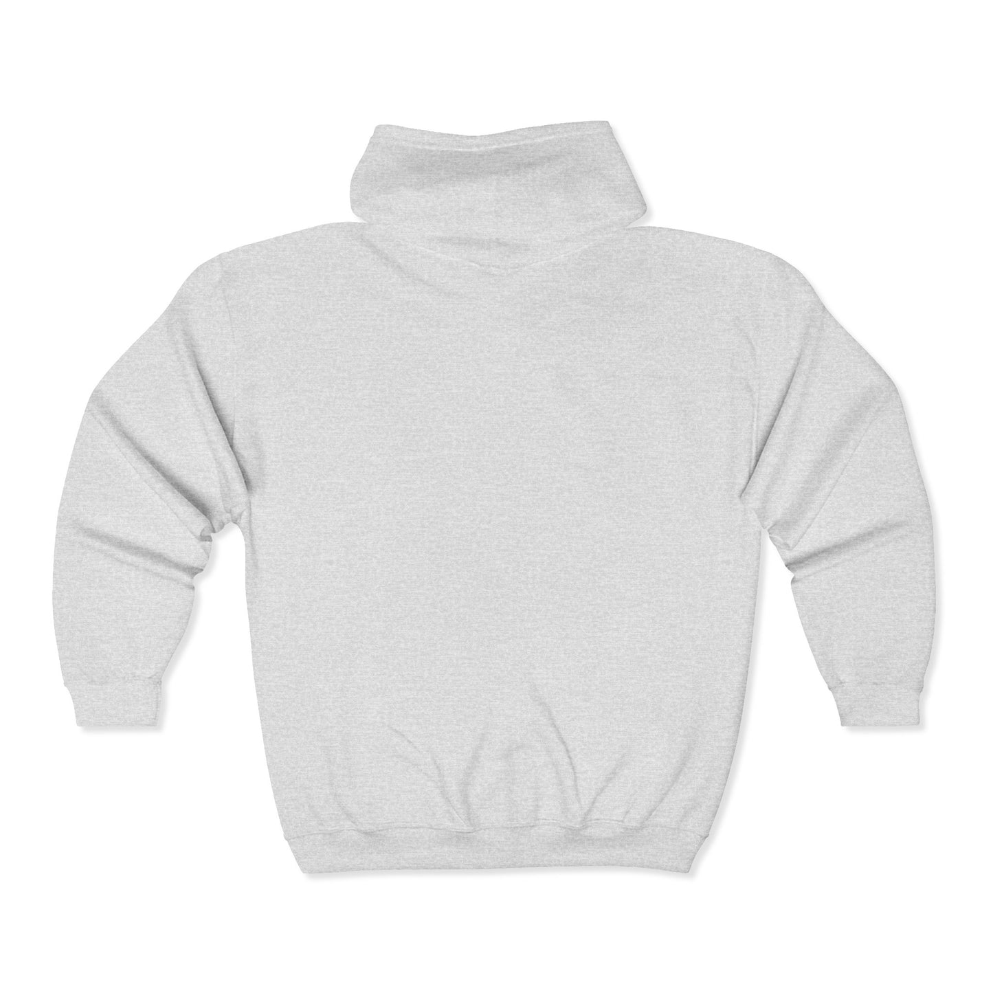 Unisex Full Zip Embroidered Hoodie