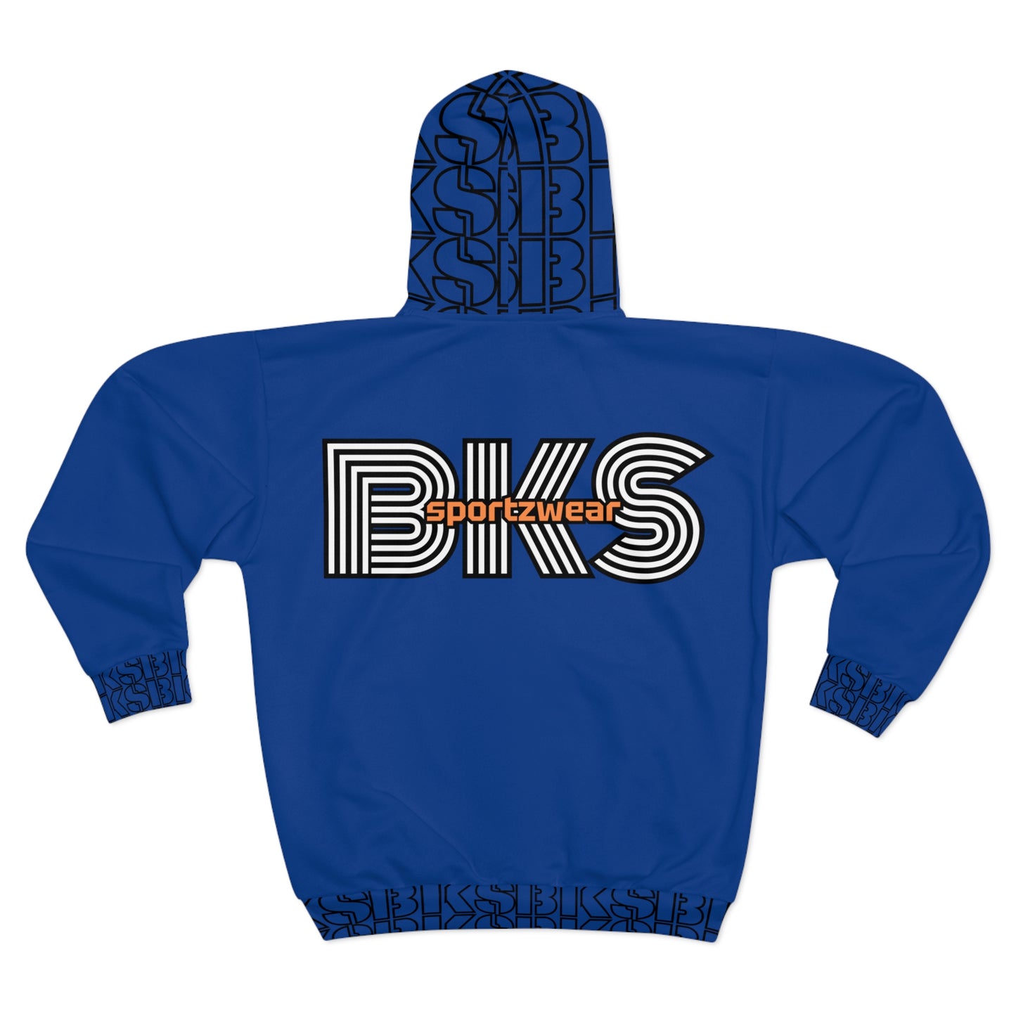 Sportz and Swag Unisex Zip Hoodie blue royale (HS 4005)