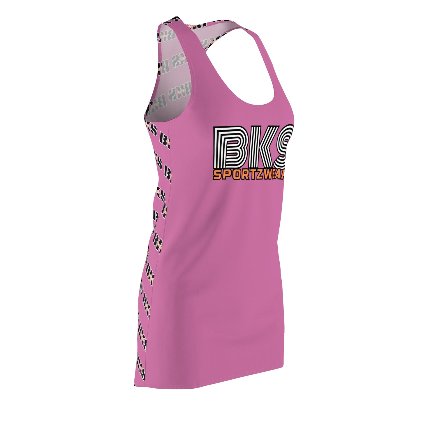 BKS Women's Cut & Sew Racerback T Shirt Dress (RTD 3001)