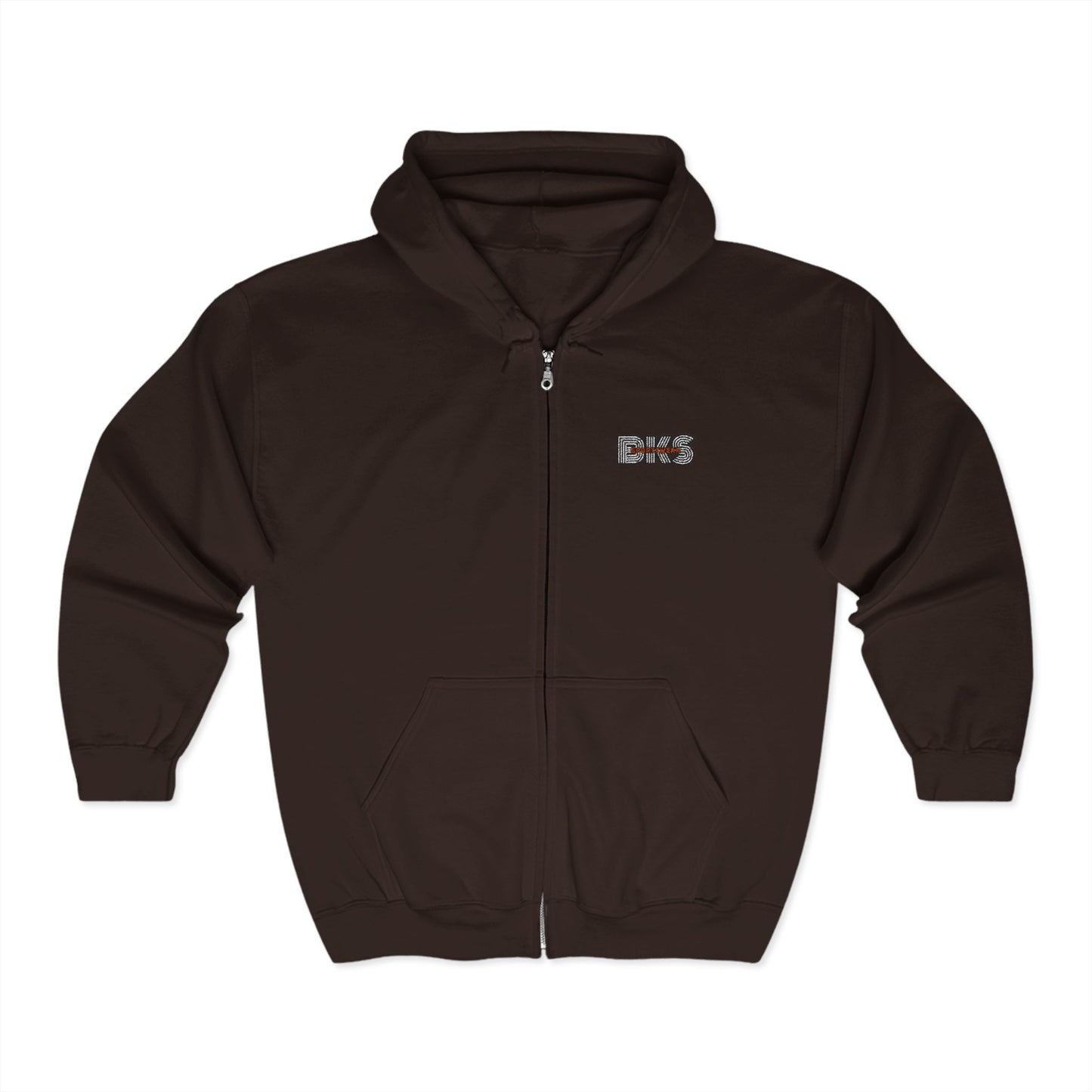 Unisex Heavy Blend™ Full Zip Hooded Sweatshirt (embroidered)
