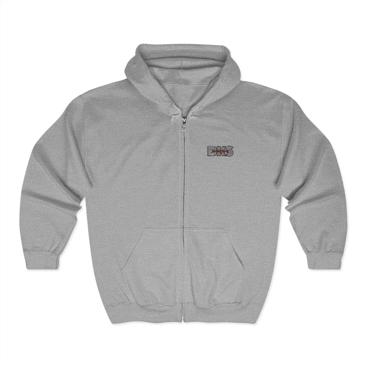 Unisex Heavy Blend™ Full Zip Hooded Sweatshirt (embroidered)