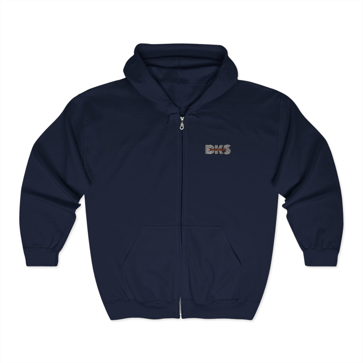 Unisex Heavy Blend™ Full Zip Hooded Sweatshirt (embroidered)
