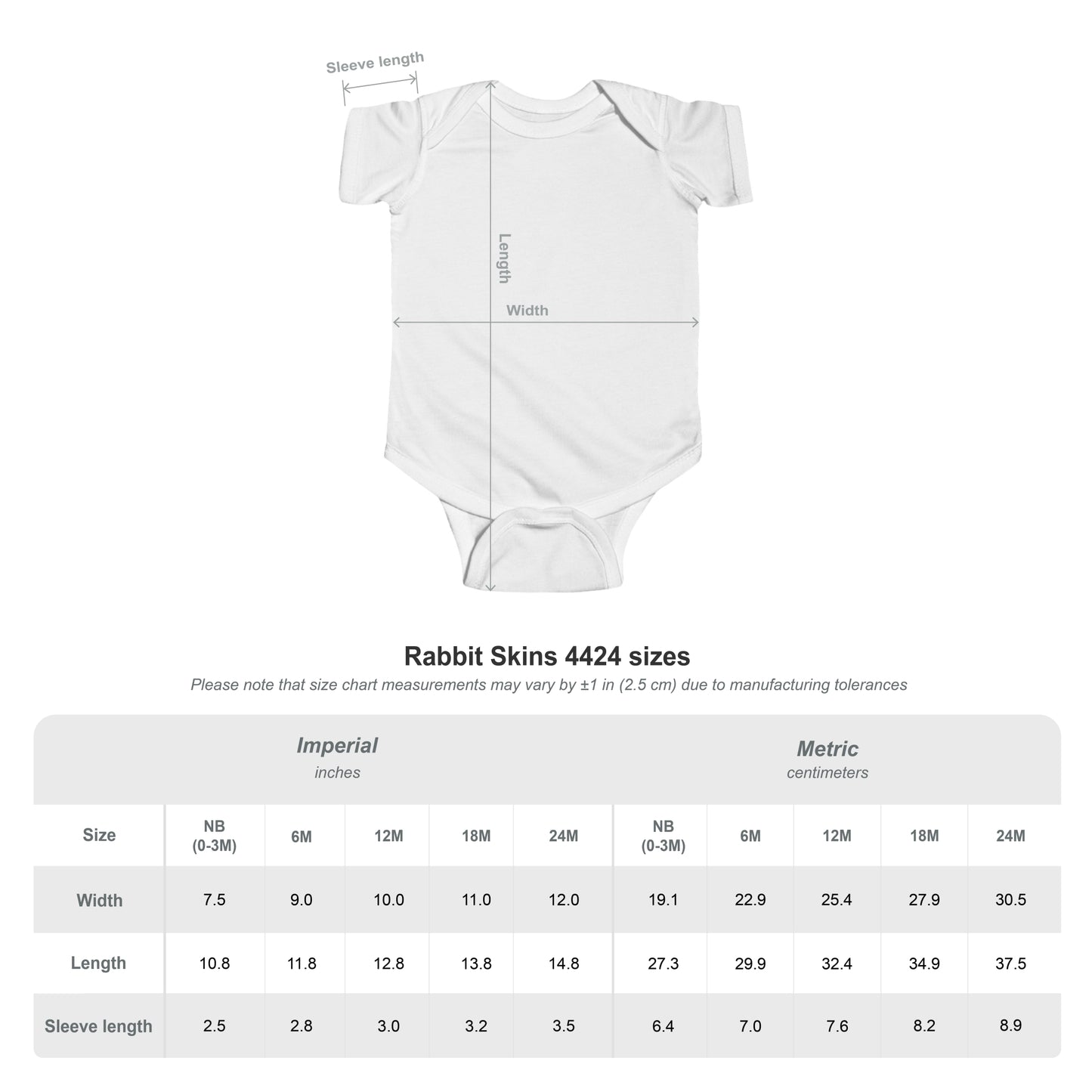Infant Graphic Bodysuit/spring &summer