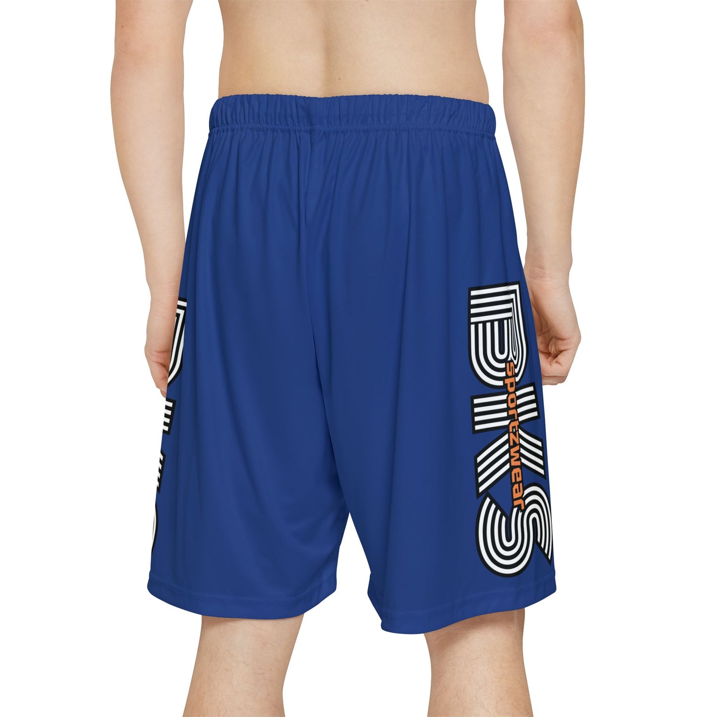 BKS Swirl Men’s Basketball Shorts Bl (SH5004)