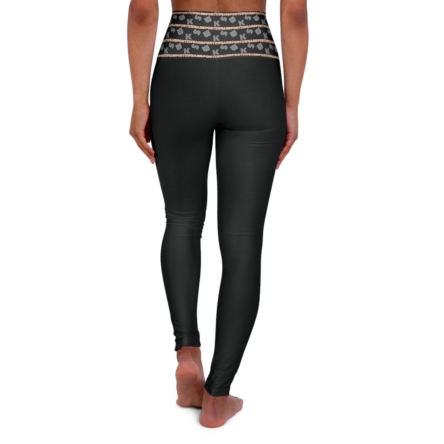 Supreme High Waisted Yoga Leggings  Black(YP 7104)