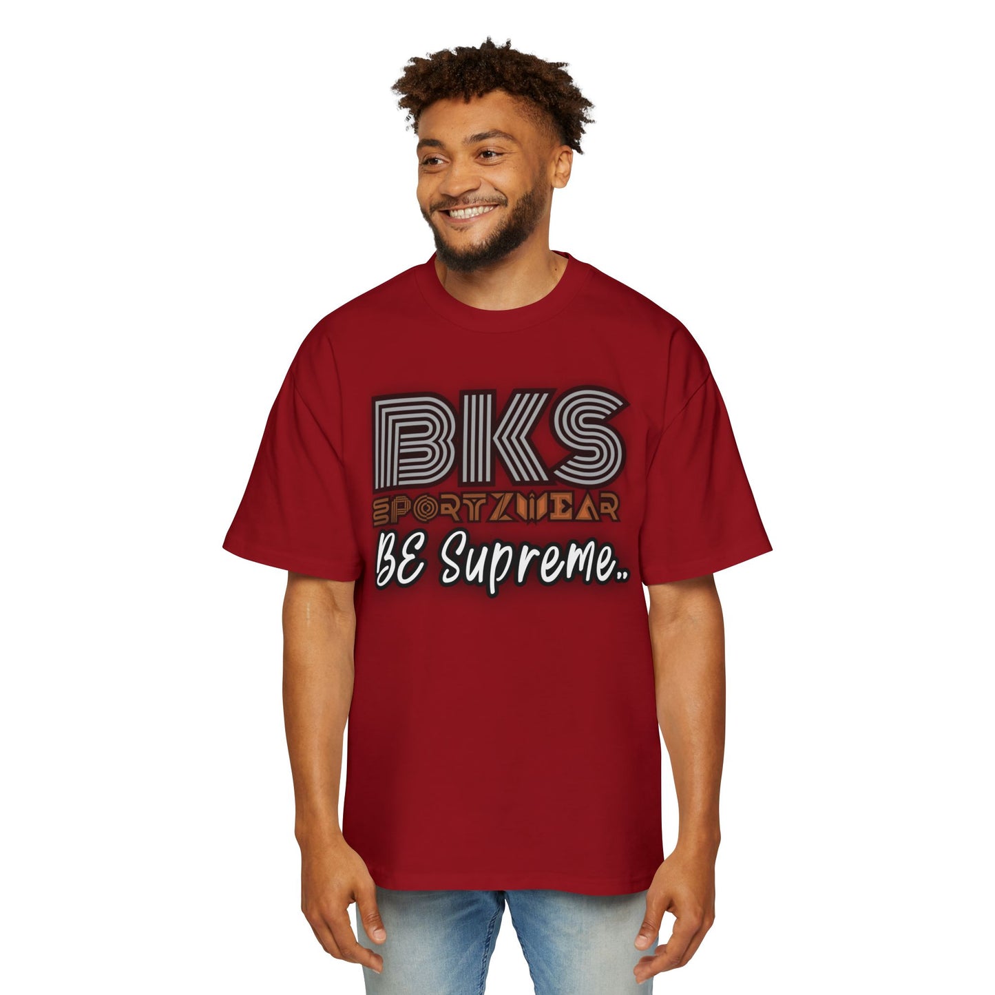 Men's  BKS Graffiti Heavy Oversized Tee (HT S 1005)