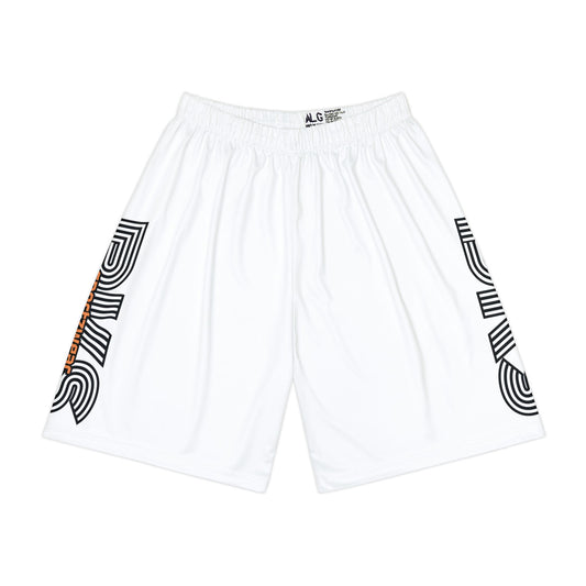 BKS Swirl Men’s Basketball Shorts  Wh (SH5002)