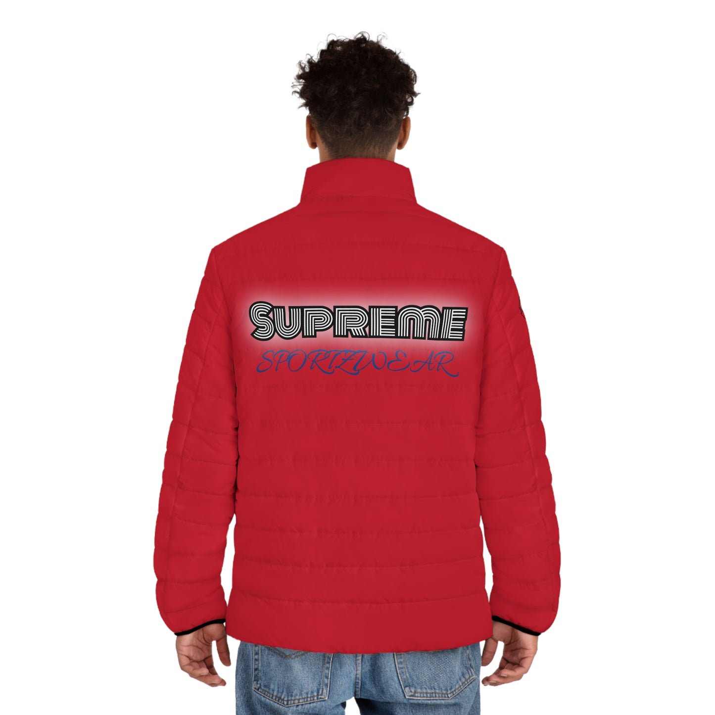 Classic Men's Puffer Jacket BOMB POP red (PJ 400a)