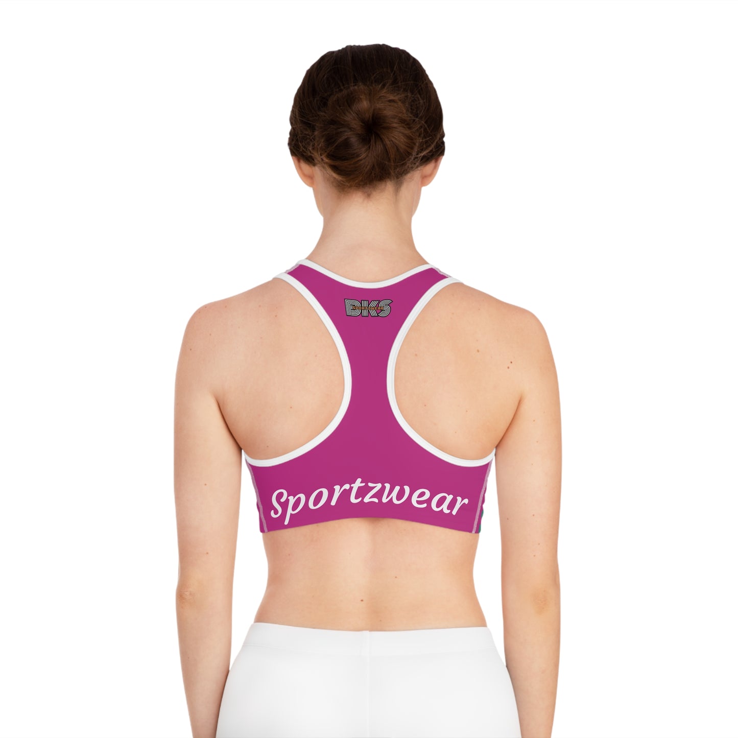 Circle Symetry Sports Bra Hot Pink( SB 5000)