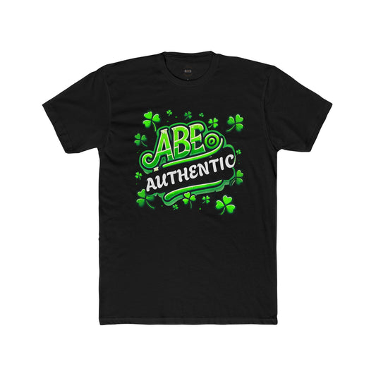 Irish Pride Be Authentic Unisex Cotton Crew Tee - Inspirational Streetwear for Everyday wear