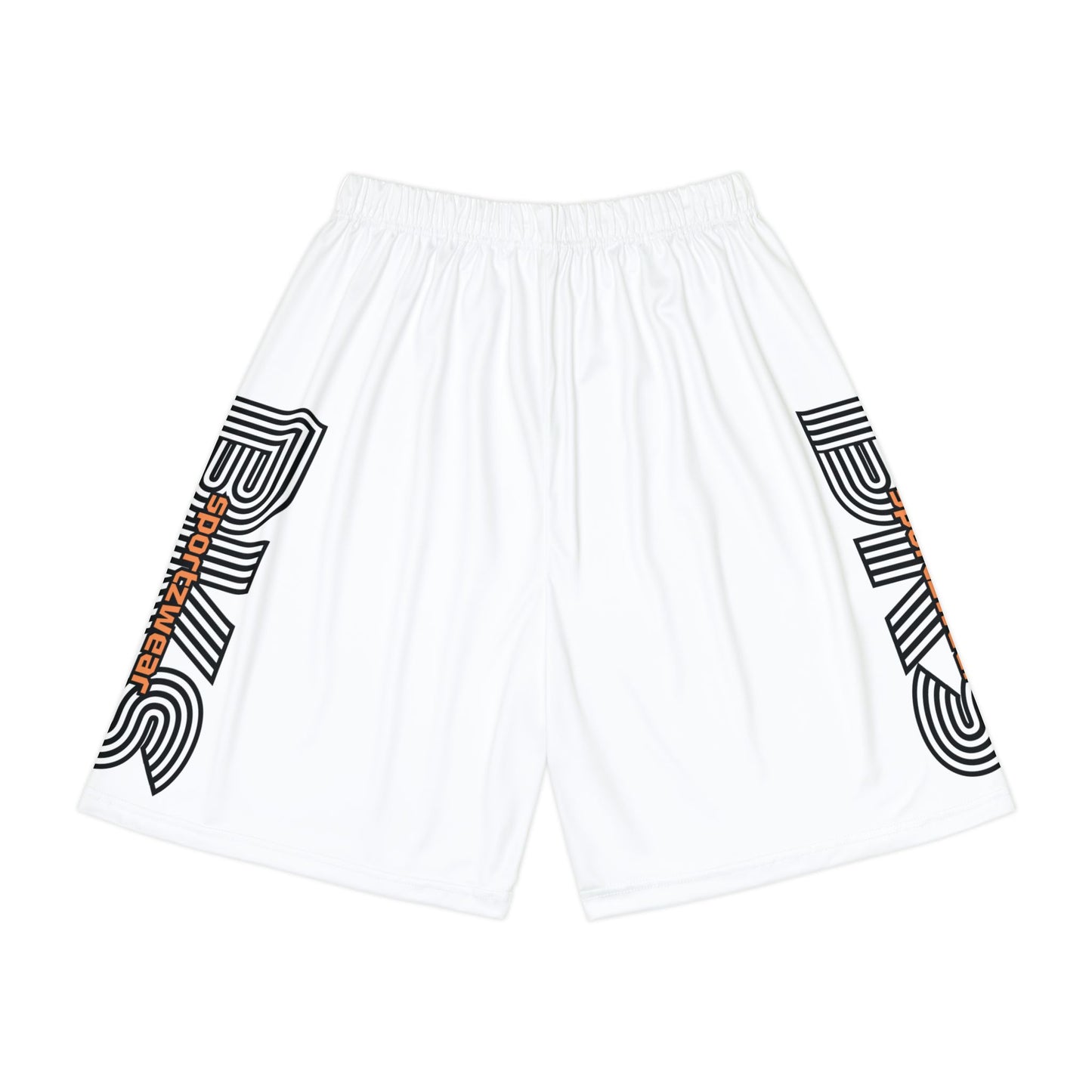 BKS Swirl Men’s Basketball Shorts  Wh (SH5002)