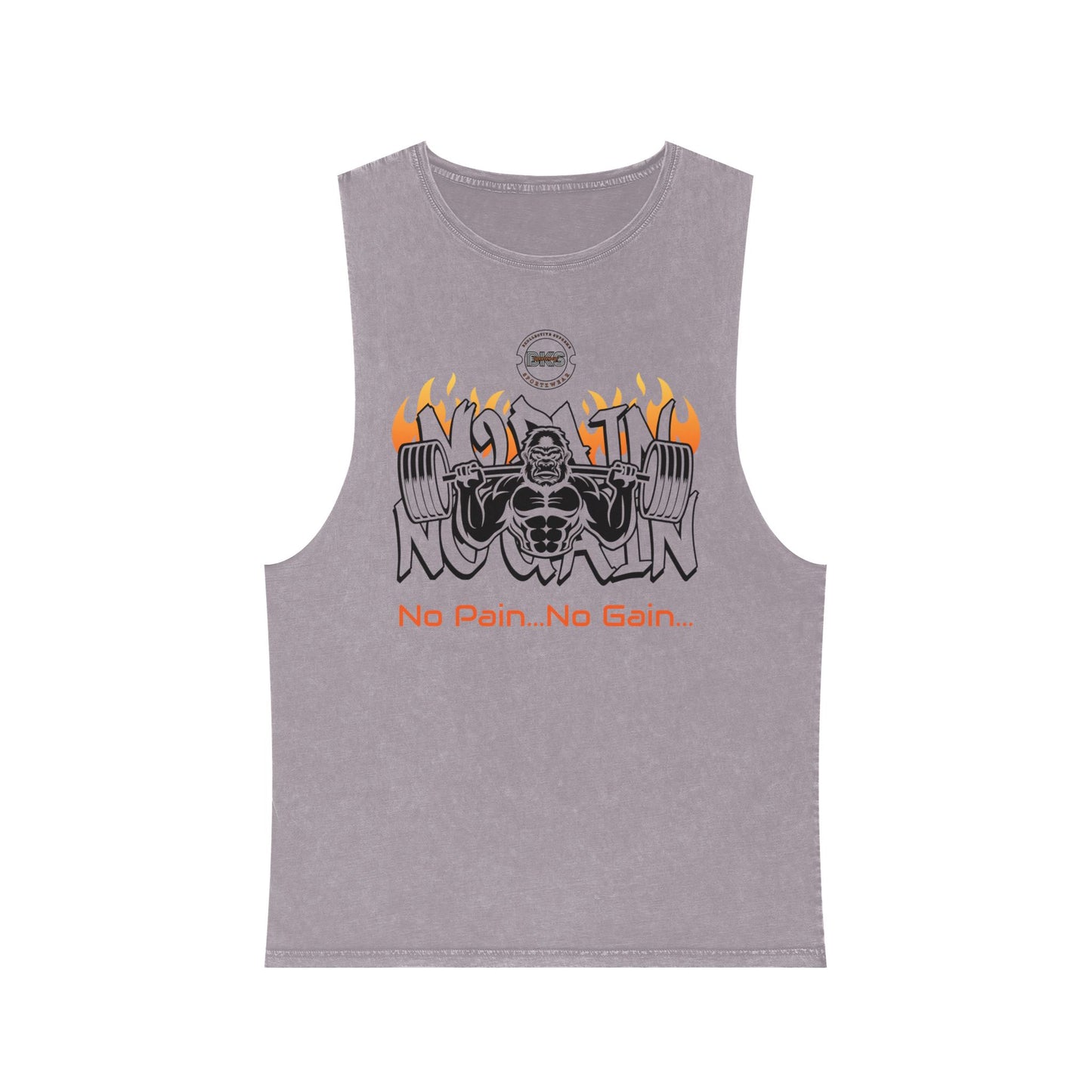 Gorilla Heat Stonewash Tank Top T Shirt colored (TS 1006)