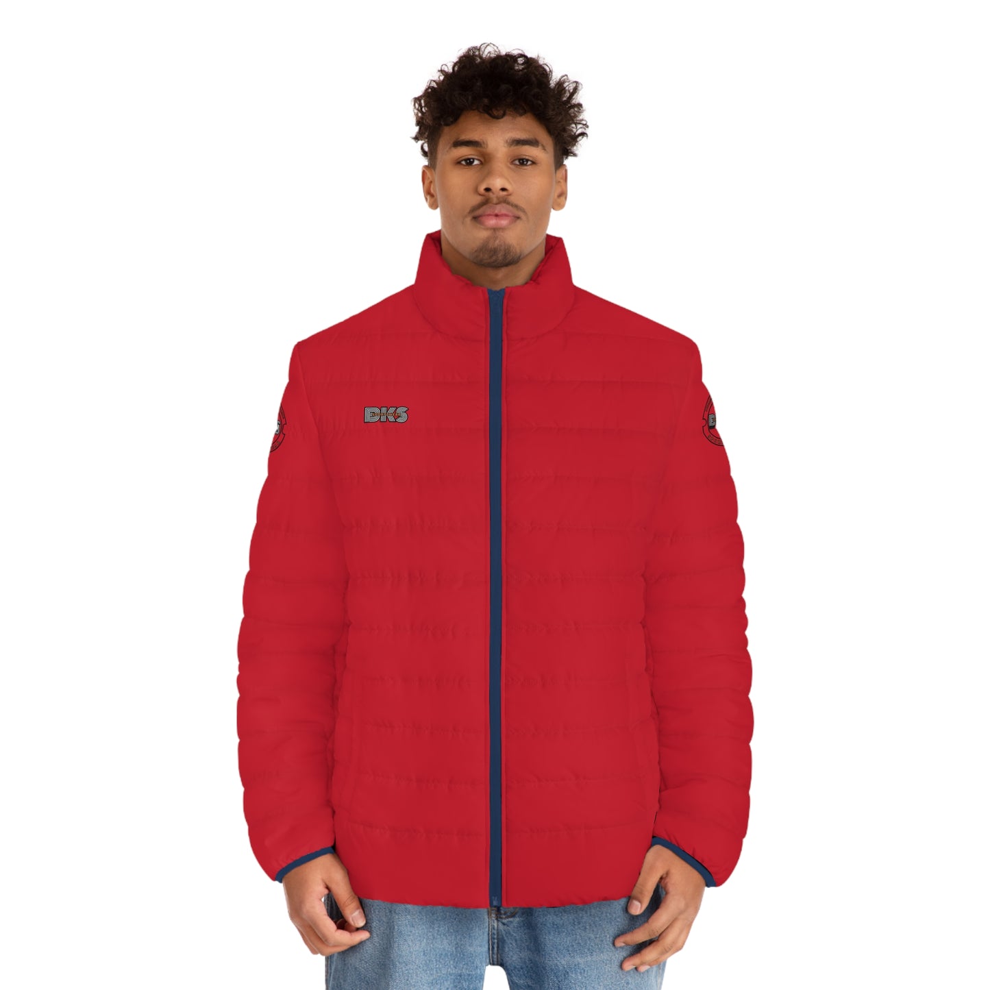 Classic Men's Puffer Jacket BOMB POP red (PJ 400a)