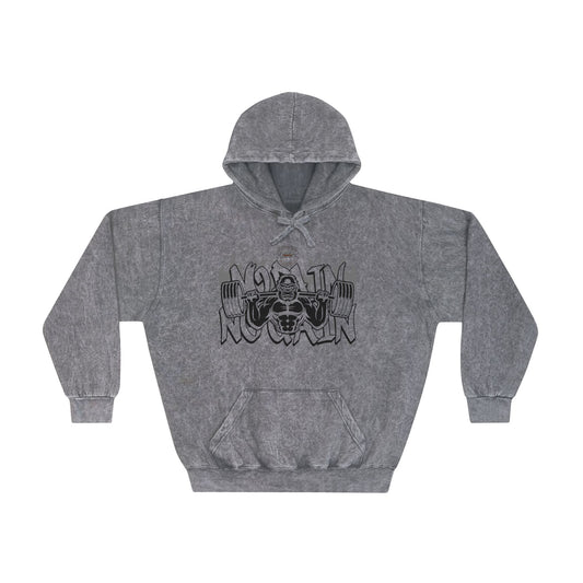 Gorilla Heat Unisex Mineral Wash Hoodie (NPH 01)