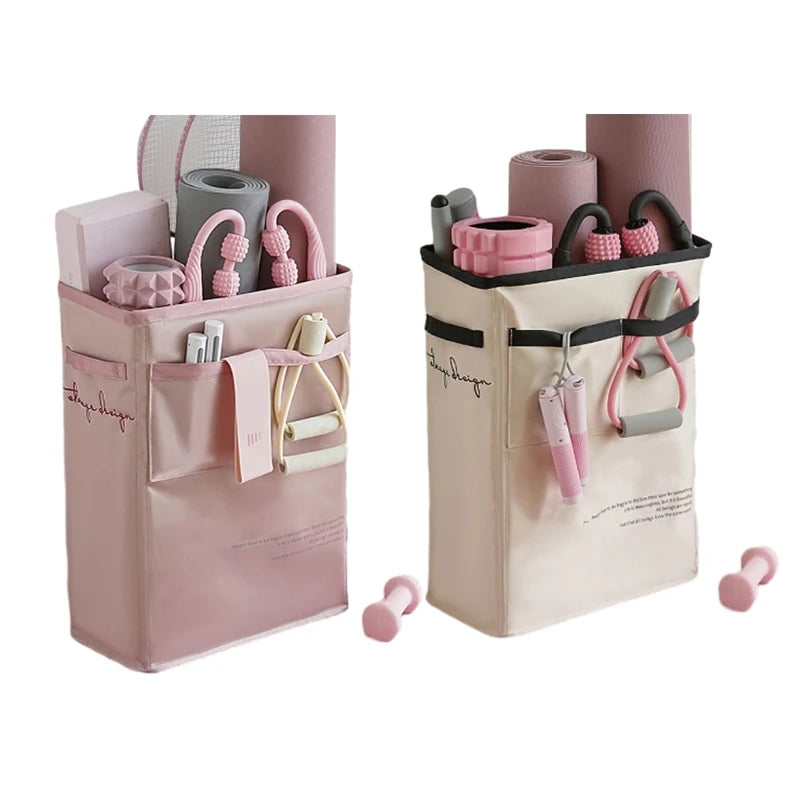 Convenient Yoga Mat Storage Container Easy to Clean Yoga Mat Basket Practical for Workout Gear